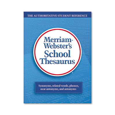 Merriam Webster School Thesaurus