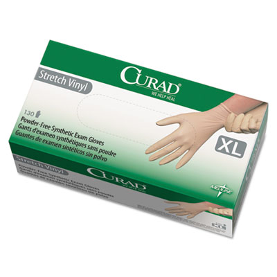 Curad&reg; Stretch-Vinyl Exam Gloves