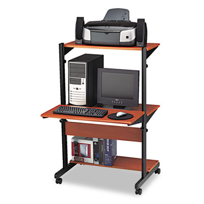 Mayline&reg; Soho&trade; Adjustable Mobile Computer Table