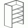 Mayline&reg; Mira Series Hutch Letter Tray
