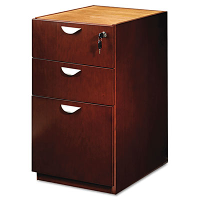 Mayline&reg; Mira Series Credenza/Return Pedestal File