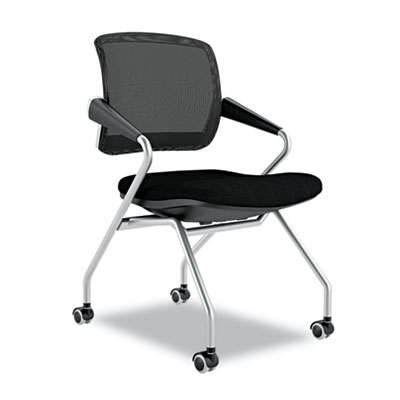 Mayline&reg; Valor&eacute;&reg; Training Series Mid-Back Nesting Chair