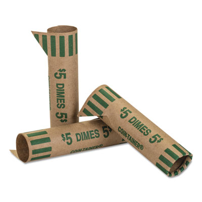 Coin-Tainer&reg; Preformed Tubular Coin Wrappers