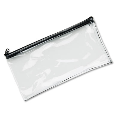 MMF Industries&trade; Clear Vinyl Zippered Wallet