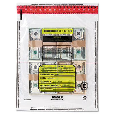 MMF Industries&trade; Tamper-Evident Deposit Bags
