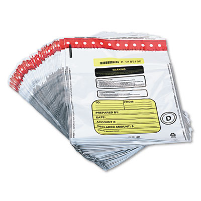 MMF Industries&trade; Tamper-Evident Deposit Bags