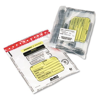 MMF Industries&trade; Tamper-Evident Deposit Bags