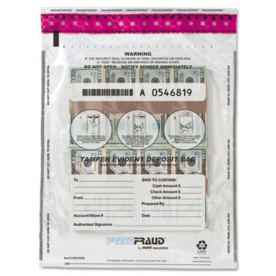 MMF Industries&trade; FREEZFraud Bags
