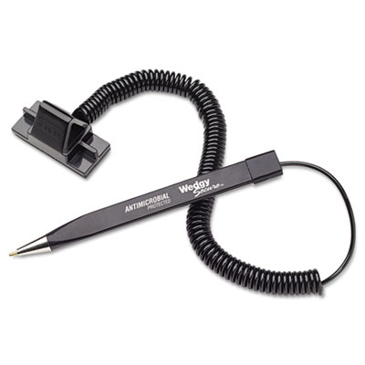 MMF Industries&trade; Wedgy Secure&trade; Antimicrobial Coil Pen