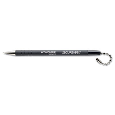 MMF Industries&trade; Secure-A-Pen&reg; Antimicrobial Counter Pen