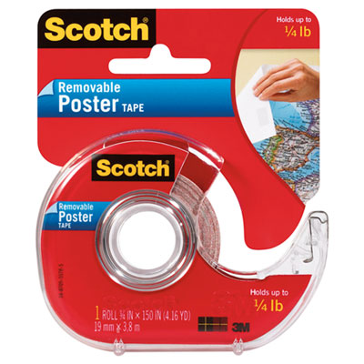 Scotch&reg; Wallsaver&trade; Removable Poster Tape