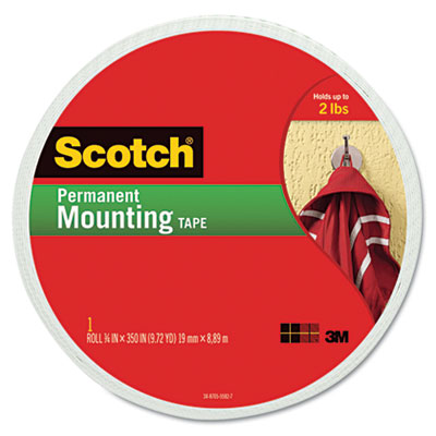 Scotch&reg; Permanent High-Density Foam Mounting Tape