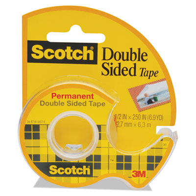 Scotch&reg; Double-Sided Permanent Tape in Handheld Dispenser