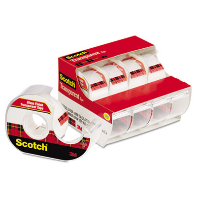 Scotch&reg; Transparent Tape In Handheld Dispenser