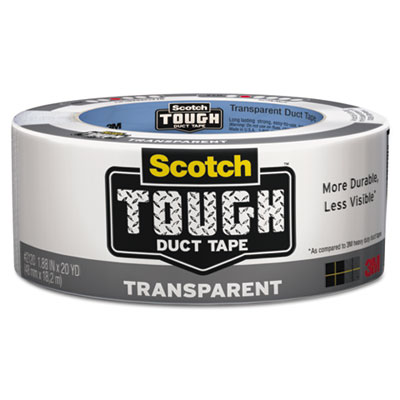Scotch&reg; Tough Duct Tape - Transparent