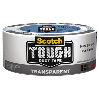 Scotch&reg; Tough Duct Tape - Transparent
