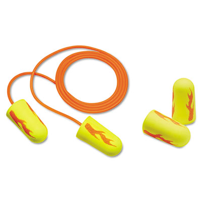 3M E&middot;A&middot;Rsoft&trade; Yellow Neon Blasts&trade; Soft Foam Earplugs