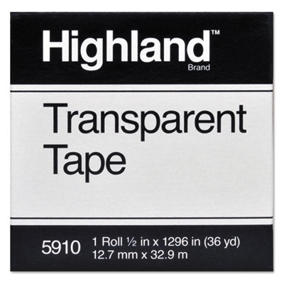Highland&trade; Transparent Tape