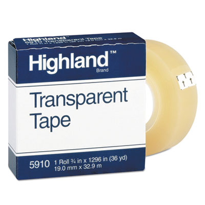 Highland&trade; Transparent Tape