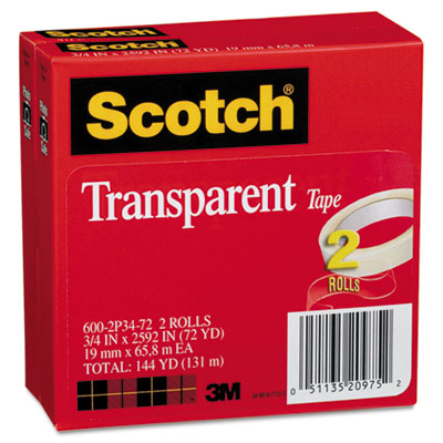 Scotch&reg; Transparent Tape