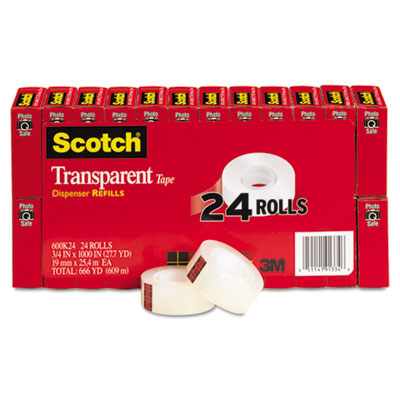 Scotch&reg; Transparent Tape