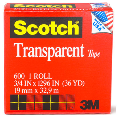 Scotch&reg; Transparent Tape