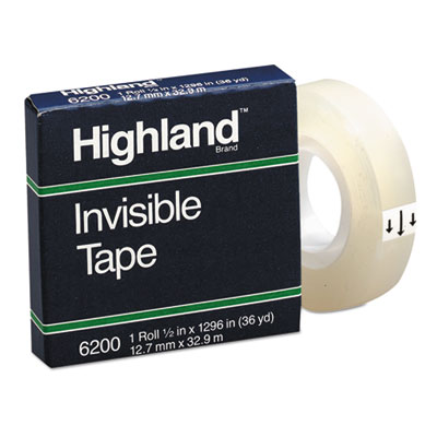 Highland&trade; Invisible Permanent Mending Tape