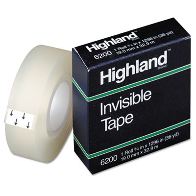 Highland&trade; Invisible Permanent Mending Tape