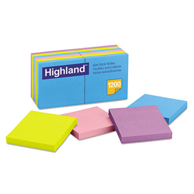 Highland&trade; Sticky Note Pads