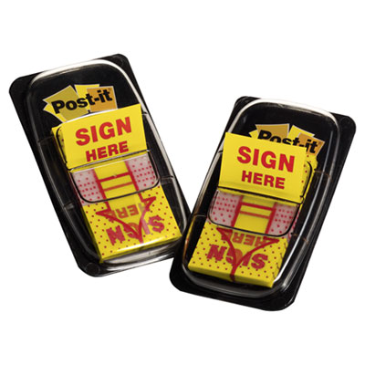 Post-it&reg; Flags Arrow Message 1" Flags
