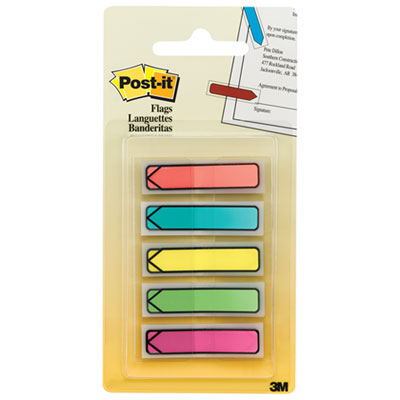 Post-it&reg; Flags Arrow 1/2" Flags