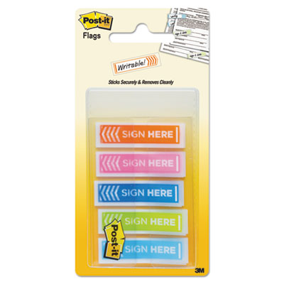 Post-it&reg; Flags Arrow Message 1/2" Flags