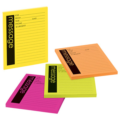 Post-it&reg; Super Sticky Self-Stick Message Pad