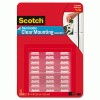 Scotch&reg; Removable Clear Mounting Squares