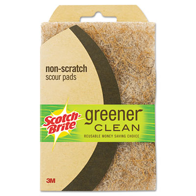 Scotch-Brite&trade; Greener Clean&trade; Non-Scratch Scour Pad
