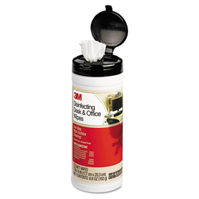 3M Disinfecting Desk &amp; Office Wipes