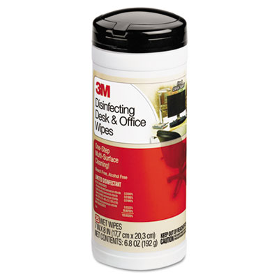 3M Disinfecting Desk &amp; Office Wipes