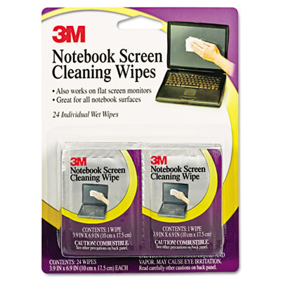 3M Notebook Screen Cleaning Wipes