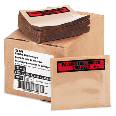3M Top Print Self-Adhesive Packing List Envelope