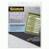 Scotch&trade; Adhesive Display Pocket
