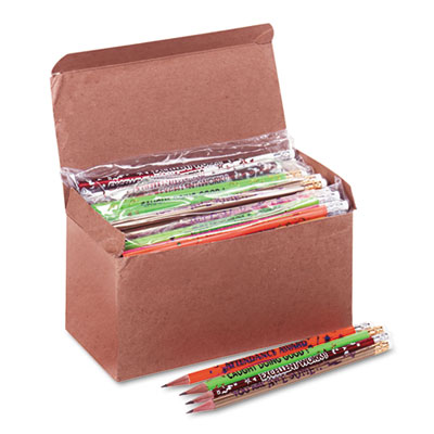 Moon Products Award Pencil, Motivational Assortment