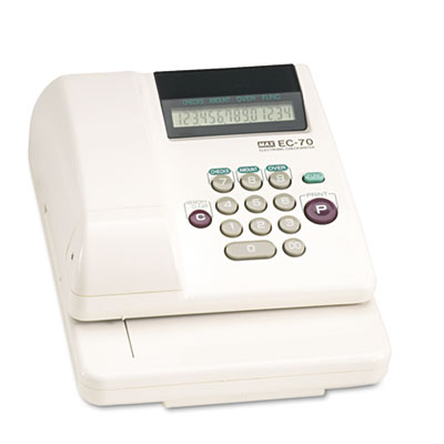 Max&reg; Electronic Checkwriter