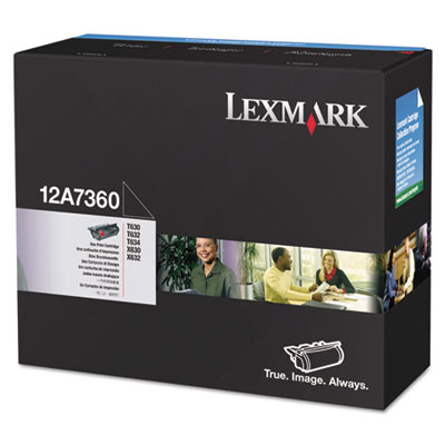 Lexmark&trade; 12A7360 Laser Cartridge