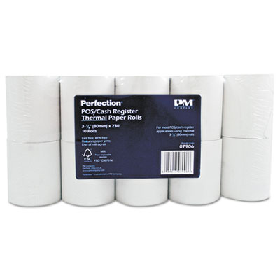 PM Company&reg; Direct Thermal Printing Thermal Paper Rolls