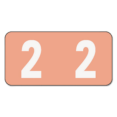 Smead&reg; ETNS Color-Coded Numeric Labels