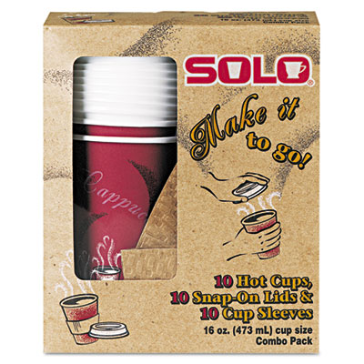 SOLO&reg; Cup Company Make it to go! Bistro&trade; Combo Pack