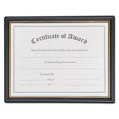 NuDell&trade; Economy Pre-Framed Award Certificate