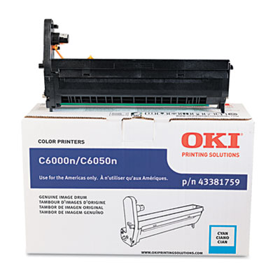 Oki&reg; 43381757, 43381758, 43381759, 43381760 Drum