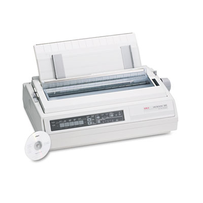 Oki&reg; Microline&reg; 395 24-Pin Dot Matrix Printer