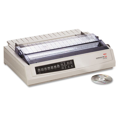 Oki&reg; Microline 391 24-Pin Dot Matrix Turbo Printer